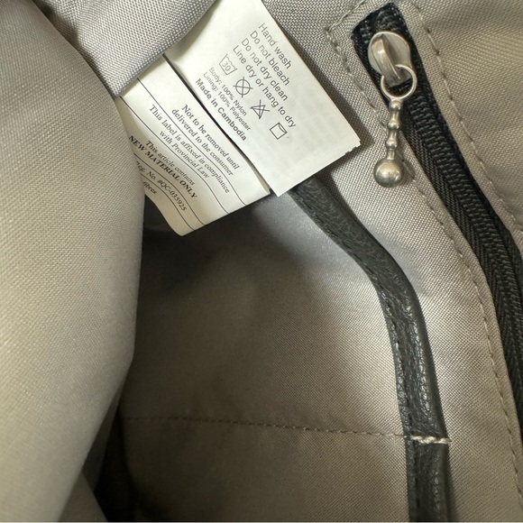 BAGGALLINI Woven Water-Resistant Nylon Metro Backpack for Women Charcoal NWT main image 13